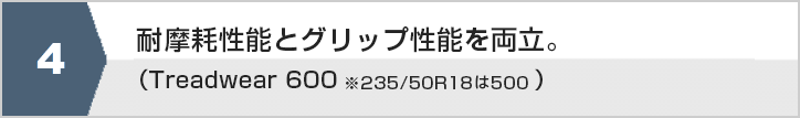 洗練されたサイドデザイン。